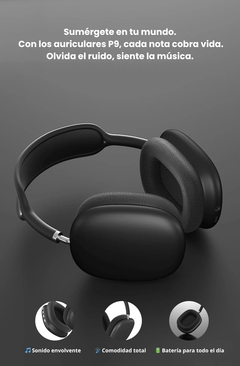 Auriculares Inalámbricos Bluetooth - Cancelación de Ruido y Sonido Premium Auriculares Inalámbricos Bluetooth - Cancelación de Ruido y Sonido Premium