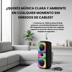 Parlante Karaoke — Potencia portátil y diversión en cualquier lugar - 40 x 15 x15