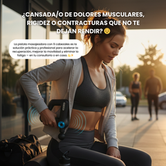 Pistola 9 niveles de potencia y 9 cabezales intercambiables