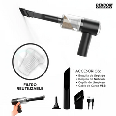 Aspiradora de Auto Inalámbrica Premium