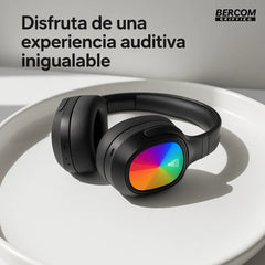 Auriculares Inalámbricos RGB – Sonido Potente y Estilo Gamer