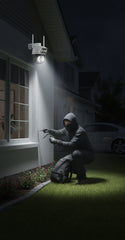 Cámara Seguridad Doble Lente Infrarrojo - Wifi Visón Nocturna