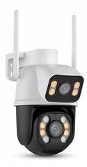 Cámara Seguridad Doble Lente Infrarrojo - Wifi Visón Nocturna
