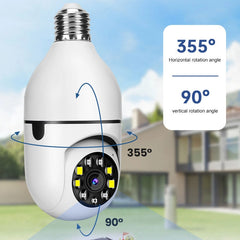 WiFi Panorama Camera – Vigilancia 360° con Visión Nocturna