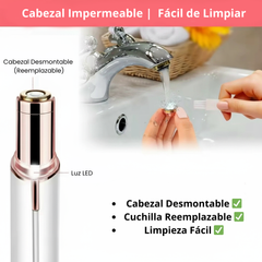 Depiladora Facial Eléctrica – Piel Suave al Instante | Sin Dolor ni Irritación