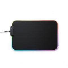 Alfombrilla RGB para Mouse – Iluminación LED Multicolor y Diseño Ultrafino