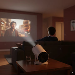 Mini Proyector Smart Wi‑Fi + BT 5.0 Full HD 1080p – Control Remoto