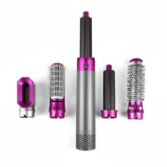 Secador de Pelo Profesional iónico con Peine 5 en 1 – Alisado, Rizado y Secado Rápido