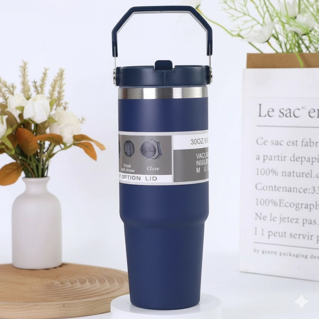 Vaso Térmico 900 ml – Acero Inoxidable | Aislamiento Doble Pared Vaso Térmico 900 ml – Acero Inoxidable | Aislamiento Doble Pared