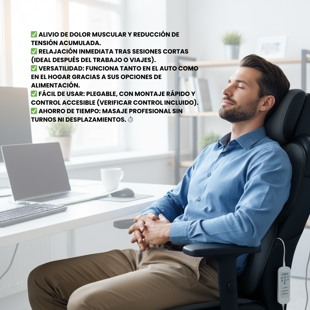 Silla Masajeadora Relajante