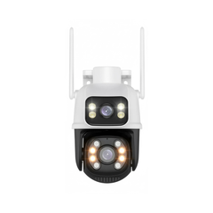 Cámara Seguridad Doble Lente Infrarrojo - Wifi Visón Nocturna