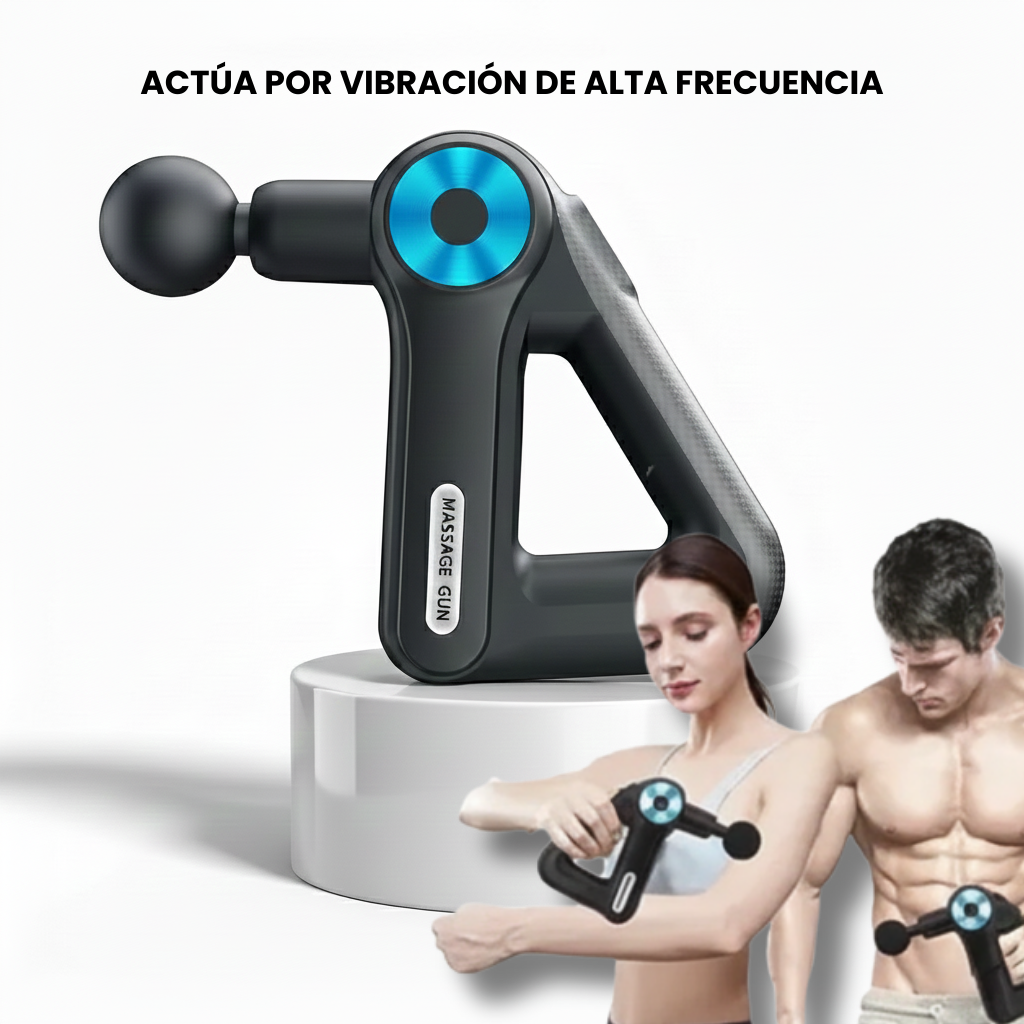 Pistola 9 niveles de potencia y 9 cabezales intercambiables