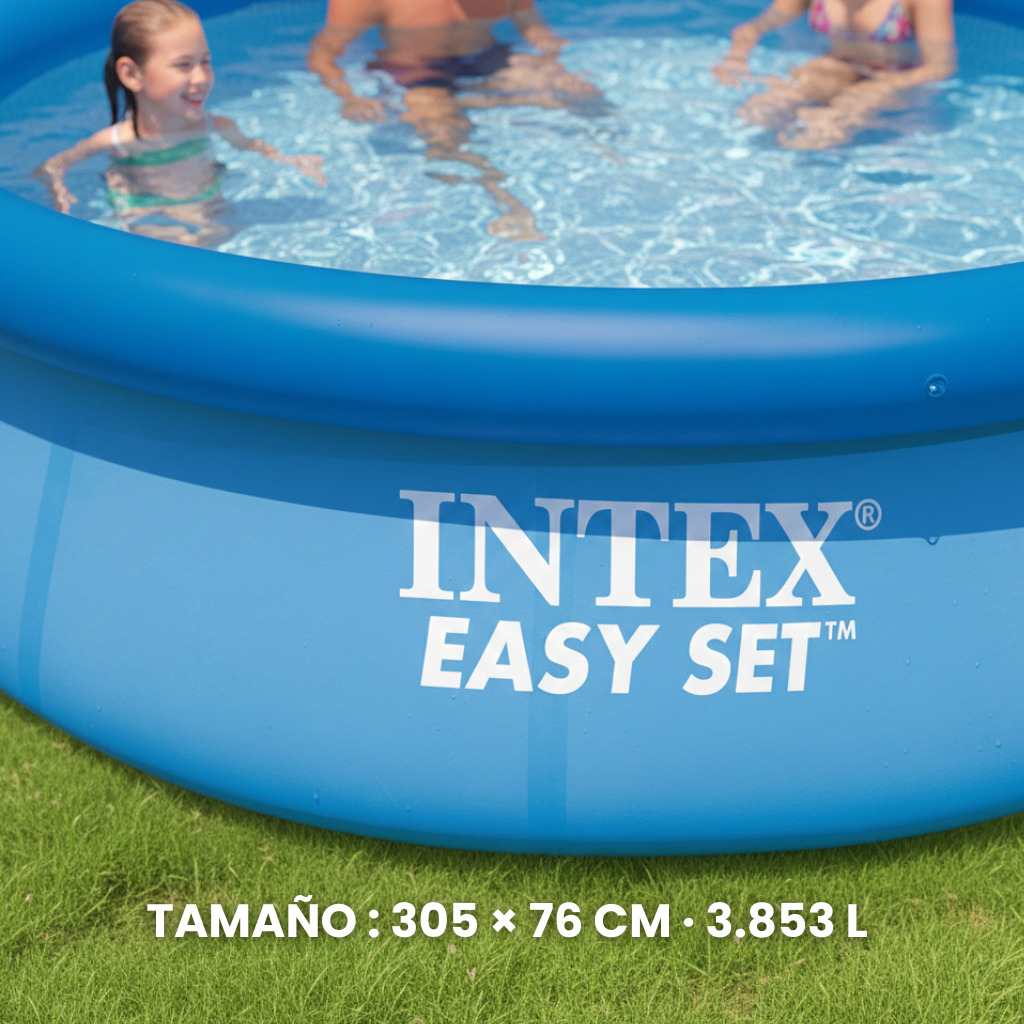 Pileta Easy Set Intex -  305 × 76 cm · 3.853 L