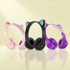 Auriculares con Orejas de Gato Iluminadas RGB – Sonido Envolvente 7.1