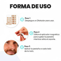 Tiras Nasales Magnéticas - Kit Dilatador Nasal | Anti Ronquidos