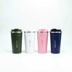 Vaso Térmico de Café 500ml - Mantiene el Calor por +5 Horas | Diseño Moderno y Resistente